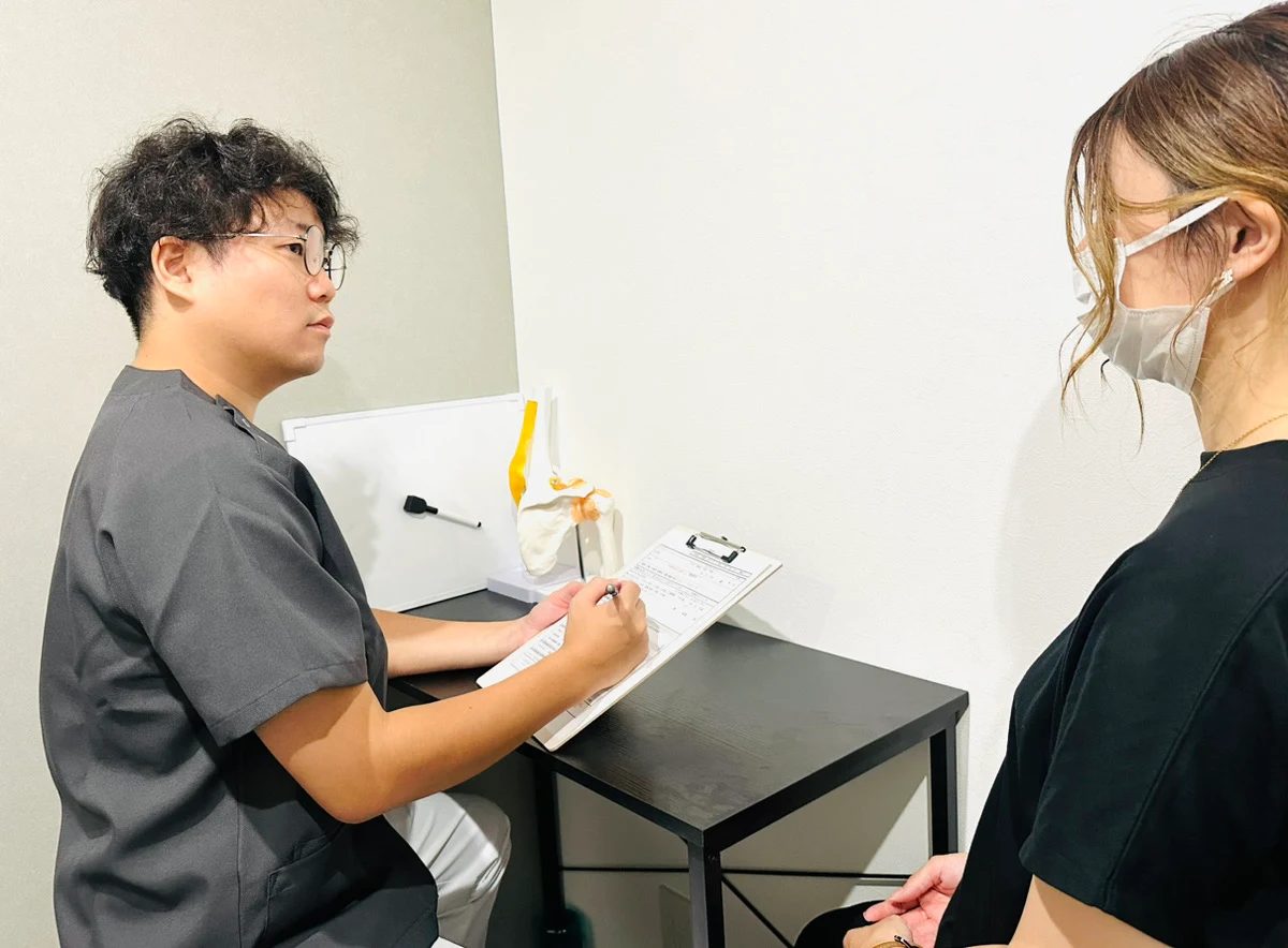 野崎駅前鍼灸整骨院　問診